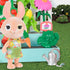 Time to Garden, Complete Set with Miniature Doll Figure, 16 Pieces , Ages 3+...