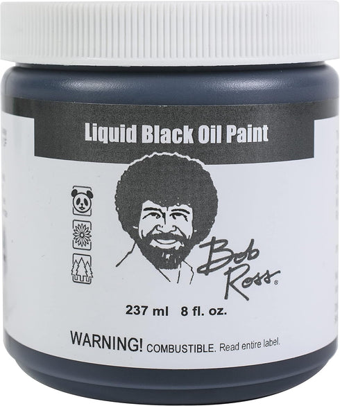 Bob Ross Liquid Black 237ml-Black...