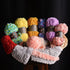 Palm 2 Skeins Super Soft Fur Yarn Chunky Fluffy Faux Fur Yarn Eyelash Yarn for Crochet Knitting Total Length 2 x 65m (2 x 71 yds, 100g x 2) Chunky...