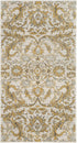 SAFAVIEH Evoke Collection 2'2" x 4' Ivory/Gold EVK238S Non-Shedding Living Room Bedroom Accent Rug...