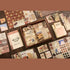 348 Pcs Scrapbooking Supplies Kit, Vintage Aesthetic Scrapbook Kit for Bullet Junk Journal, Stationery, A6 Grid Notebook, DIY Journaling Supplies,...