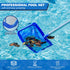 Pool Skimmer Net - Pool Nets for Cleaning, Pool Leaf Skimmer Net with Fine Mesh Reinforced Frame, Pool Raft...