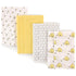 Hudson Baby Unisex Baby Cotton Flannel Burp Cloths, Bee, One Size...