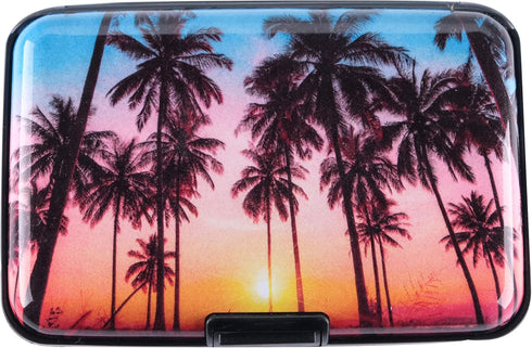 PRODUCTS Credit Card Holder Small Credit Card Wallet Slim RFID Metal Card Holder Wallet Business Card Case ID Case for Women Men...