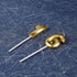 16th Birthday Candles,Gold Number 16 Cake Topper for Birthday Decorations Party Decoration...