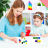 SpriteGru Math Linking Cubes, Set of 100 Math Cubes Manipulative Connecting and Counting Snap Blocks for Early Math and Construction, Educational ...
