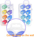 New brothread - 20 Options - 8 Snap Spools of 1000m Each Polyester Embroidery Machine Thread with Clear Plastic Storage Box for Embroidery & Quilt...