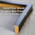 Solid Wood Picture Frame for Sports Illustrated (1994-Current) Magazine Shadow Box Display Frame | Includes Acrylic Plexiglass, Acid-Free Backing ...