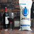 JetBag Travel Wine Bag (Set of 3, Blue Gift Pattern) - The Original Absorbent, Reusable & Protective Wine Bottle Bag - Made in the USA...