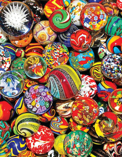 Springbok's 500 Piece Jigsaw Puzzle Marble Madness - Made in USA...