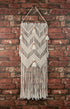 SOLID OAK Macrame Wall Hanger Kit - Chevrons & Tassels...