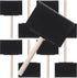 Bates- Foam Paint Brushes, 4 inch, 8 Pack, Sponge Brushes, Sponge Paint Brush, Foam Brushes, Foam Brushes for Painting, Foam Brushes for Staining,...