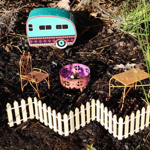 Leisure Arts Gypsy Garden Trailer - Fairy Garden, Fairy Garden Accessories, Fairy Garden Kit, Fairy House, Fairy Garden Decor, Fairy Garden House,...