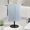 Towel Rack T-Shape Hand Holder for Bathroom,Headband and Lightweight Bathroom Racks,Kitchen Black Holder,Stainless Steel Waterproof Counter Organi...
