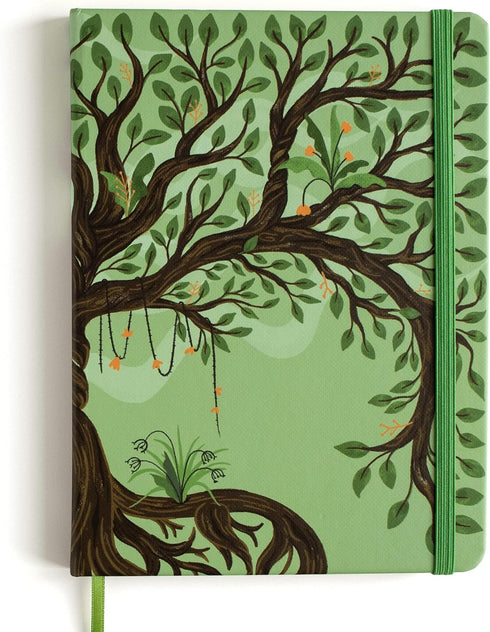 Rileys Tree of Life, 8" x 6", Blank Journal 240 Pages, Ivory Paper, Blank Notebook for Men and Women, Unlined Journal, Drawing Notebook, Great Gif...