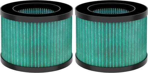 MK01 MK06 Replacement Filter, Compatible with AROEVE MK01 MK06 and Kloudi DH-JH01, Intelabe EPI080/EP1080& Elechomes EPI081/EP1081 Air Purifier, P...