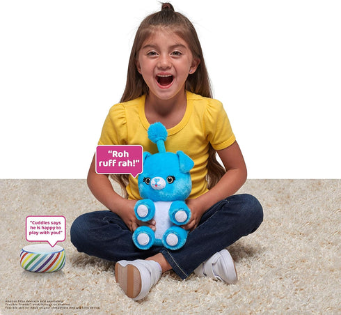 Fuzzible Friends Cuddles The Puppy Plush Light Up Toy – Works with Compatible Amazon Echo Devices for Interactive Activities and Sounds – Amazon E...