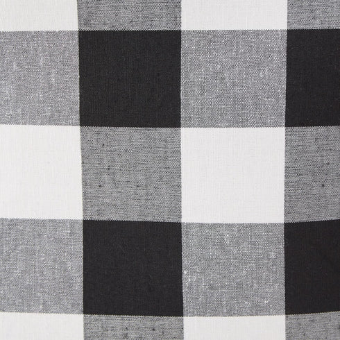 DII Buffalo Check Storage Collection Collapsible Bin with Handles, Large Rectangle, 17.5x12x15, Black & White...