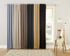 Sun Zero Nordic Theater Grade Extreme 100% Blackout Grommet Curtain Single Panel, 52" x 63", Black...