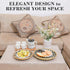 Bamboo Woven Wall Baskets Decor Boho Flat Set 3 Shallow Basket for Organizing Kitchen, for Coffee Table Trays Decorative Plates for Wall Hanging F...