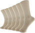 6 Pairs Comfortable Casual Cotton Socks for Women, Girls and Students (fit women girls shoe size 5-10)...