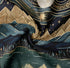 Tapzen Mountain Forest Tapestry Boho Landscape Moon Stars Tapestry for Bedroom Aesthetic Nature Tapestry Wall Hanging Trees Wall Tapestry for Bedr...