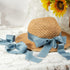 Dusty Blue Silk Ribbon, Satin Chiffon Frayed Fabric Ribbons for Gift Wrapping Crafts Flower Bouquets Wedding Invitation Decor Baby Shower 1-1/2 in...