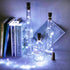 Wine Bottle Lights with Cork Switch, 15 LED 8 Pack Battery Operated Mini Fairy Copper Wire Cork String Lights for Party Wedding Christmas Festival...