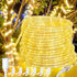 LED Rope Lights Outdoor, 108 LEDs 16Ft Connectable and Flexible Strip Lights, 110V Plug Waterproof Classic Tube Lights for Indoor Tree Patio Garde...