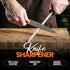 Utopia Kitchen 10 Inch Honing Steel Knife Sharpening Steel Sharpening Rod - Black...