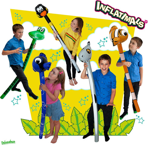 Monkey from Deluxebase. Inflatable Blow up Monkey. Perfect Inflatable Monkey Toys, Party Gifts, Birthday Decoration and Kids Party Favors. Great f...