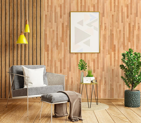 Jeweluck Wood Contact Paper Peel and Stick Wallpaper 17.7inch × 196.8inch Faux Wood Peel and Stick Countertops Self Adhesive Contact Paper Waterpr...