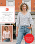 Geneva V-Neck Blouse Sewing Pattern...
