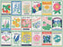 Galison Ever Upward – 1000 Piece Puzzle Fun and Challenging Activity with Bright and Bold Artwork of Vintage Style Flower Seed Packets for Adults ...