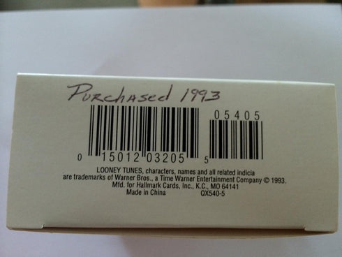 Hallmark Keepsake Ornament Sylvester and Tweety Looney Tunes Collection...