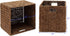 Trademark Innovations Foldable Storage Basket with Iron Wire Frame (Set of 2)...