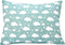 Toddler Pillowcase 13x18 - Moon Child Pillow Case, Cotton Toddler Pillowcase Star, Gray Star Travel Pillow Case Cover - Green Cloud Pillowcase...