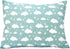 Toddler Pillowcase 13x18 - Moon Child Pillow Case, Cotton Toddler Pillowcase Star, Gray Star Travel Pillow Case Cover - Green Cloud Pillowcase...