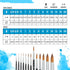 Princeton Aqua Elite Paintbrush, Size 6, Matte Black...