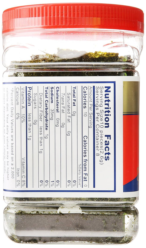 Yama Moto Yama Teriyaki Nori Seaweed Hot and Spicy, 0.7 Ounce...