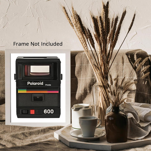 Posterizer 1 pcs-classic Polaroid Pronto 600 instant camera-nostalgic photographic technology 2-Retro Art-Photography Art-Living Room Bedroom Deco...