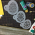 Chic Easter Eggs Stencil Set C813 by Designer Stencils...