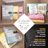 100 Envelopes Money Savings Challenge, A5 Budget Binder with Cash Envelopes and Combination Lock, Sparkling Leather Book to Save $5,050, Secure Bi...