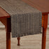 Park Designs Black Expresso Tweed Farmhouse Table Runner 36 Inch | 13x36 Rustic Dining Table Accessory | Hand Loomed & Rugged Texture | Modern Far...