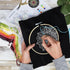 Leisure Arts Embroidery Kit 6" Neon Mandala- cross stitch kits for beginners - embroidery kit for beginners - embroidery kits for adults - embroid...