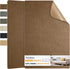 Azobur Couch Patch Repair Fabric,Microfiber Fabric, Self-Adhesive, for Sofa Repair and Upholstery, 2 Pieces, 9.5 x 11 inches (Brown)...