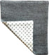 Dollhouse Bedding, 5 Piece Set with Comforter & Pillows, Blanket, Realistic Bedroom Accessories for 6 inch Dolls, 1/12 Scale, Gray and White Linen...