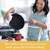 Ayesha Curry Enamel on Steel Bacon Grease Can / Bacon Grease Container - 4 Inch, Red...