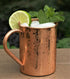 Copper Mules PURE Copper Mug RAW Copper Interior Ideal for Ayurvedic Health Benefits and Moscow Mules - Straight Smooth Finish - Authentic and Str...