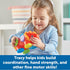 Learning Resources Tracy The Fidget Triceratops,1 Piece, Ages 18 Months+, Baby Toys,Sensory Toys for Toddlers, Fine Motor Toys,Montessori Toys...